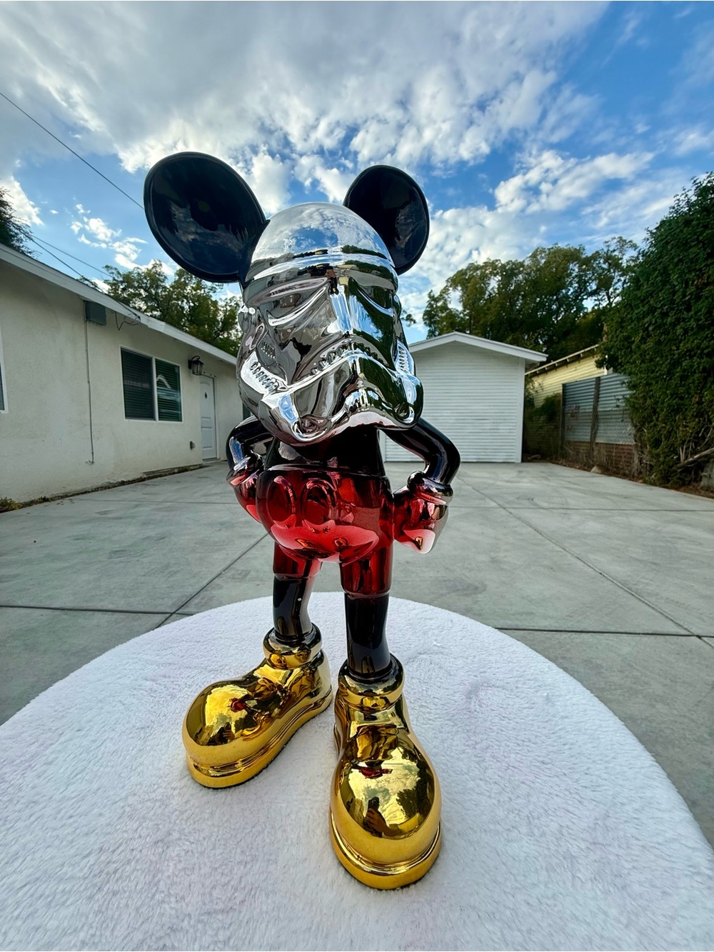 Mickey Stormtrooper 15.8” - 40cm - Silver
